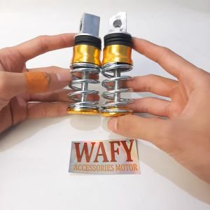 Pijakan Kaki Universal untuk Motor: Biru Kuning Gold & Variasi