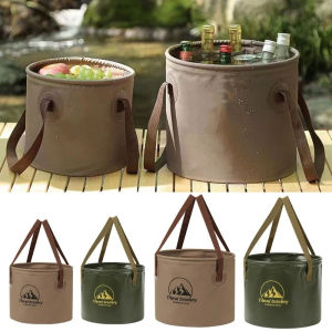 20L Portable Outdoor Folding Water Bucket Travel Camping Foldable Water Basin Travel Water Bag