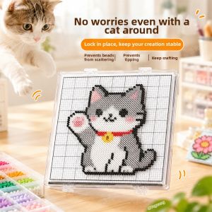 YUGUANG | Anti-Scatter and Storage Helper for Beading 104 Peg Board