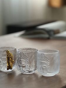 Chén Nhất Niệm Bằng Thủy Tinh Dùng Uống Trà Chén Chủ 100 ml