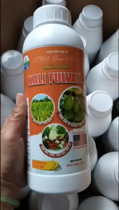 Kali Fulvate Phân Bón Hữu Cơ Kích Rễ Manh Nuôi Trái To Chắt Nhân Tăng Hương Vị - Chai 1 Lít