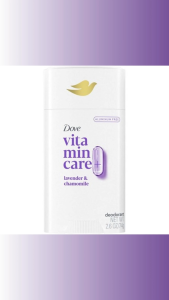 Dove Vitamin Care Plus Deodorant Stick Lavender & Chamomile Scent