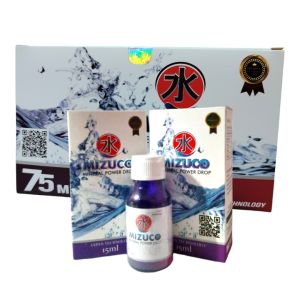 Distributor Mizuco Mineral Power Drop 1 Box Isi 5 Botol Original