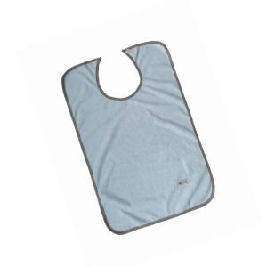 Adult Feeding Apron Waterproof Saliva Towel Mealtime Bib Leakproof Cotton Smock for Elderly Stroke Victims And Children