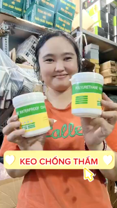 1KG - Keo Chống Thấm Nhật Bản Trong Suốt – Bền Trên 10 Năm Ngăn Dột Mọi Bề Mặt