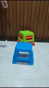 Bangku Plastik Segi Kursi Jongkok Tebal Candy Plastic Stool Squat Chair