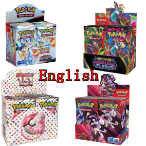 Bandai | 2026 NEW English Pokemoned Cards French CROWN ZENITH SILVER TEMPEST Lost Origin Brilliant Stars Carte Pokémon Collection Toys