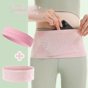 Lightweight Four-Pocket Running Waist Bag High Elasticity Large Capacity