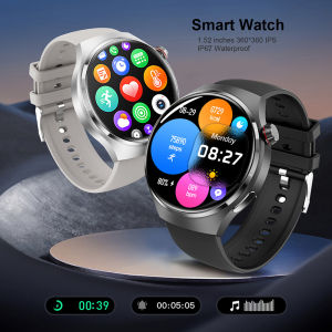 LIGE GT4 Smart Watch Original Man Voice Call IP67 Waterproof Multi-function Heart Rate Health Fitness Tracker