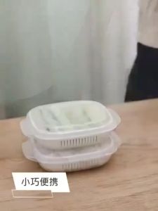 🌻Money comes🌻 กล่องอาหาร ขนาดเล็ก สไตล์ญี่ปุ่น กล่องถนอมข้าว เข้าไมโครเวฟ พร้อมส่ง