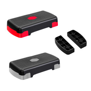 Portable Exercise Step Platform with Adjustable Height and Anti-Slip Tread for Aerobic Training and Fitness Routines