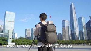 ULANZI BP10 Hardshell Camera Backpack Waterproof Photography Camera Case Anti Theft Travel 35L B012GBB1