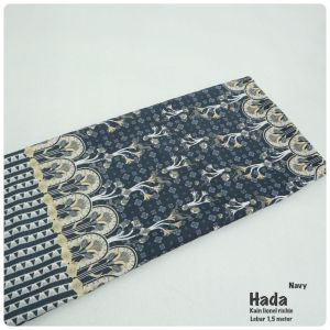 bahan lionel Richie motif hada | kain meteran (harga per 05 meter)