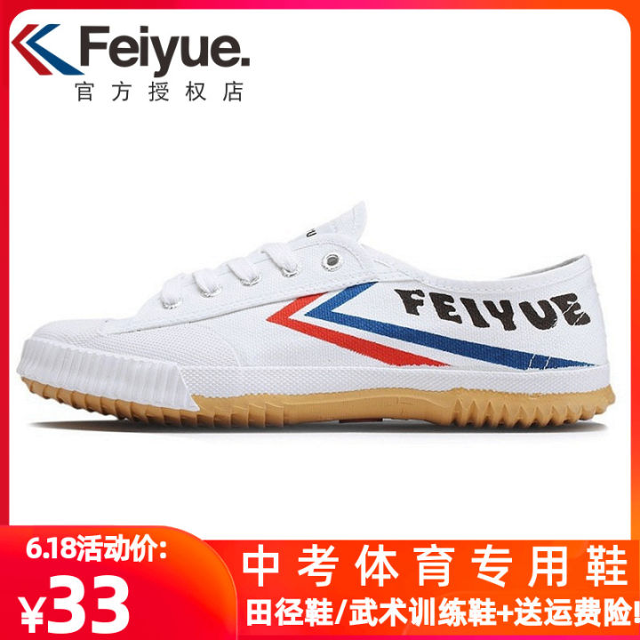 Feiyue Canvas Shoes Track Shoes Kids Martial Arts Shoes Men's Shoes