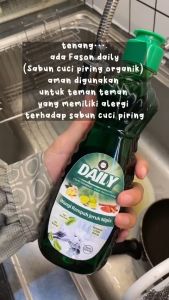 Fason Daily Sabun Cuci Piring Kulit Sensitif Organik 450ml