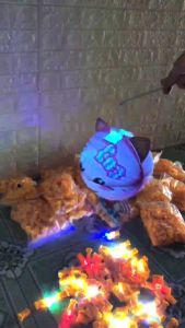 Combo 10 đèn led 7 màu ĐÃ KÈM PIN  đèn led gắn đèn lồng Trung Thu dùng để trang trí và nhiều mục đích khác.