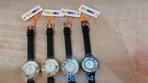 COD/BAYAR DITEMPAT Jam Tangan Wanita Skmei 2041 Kulit Gem Stone Original