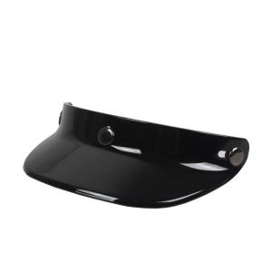 Hot!1Pcs 3 Snap-Button Visor Jet Helmet Visor Brim Motorcycle Scooter Helmet Accessory For Retro Half Helmets Outdoor Riding