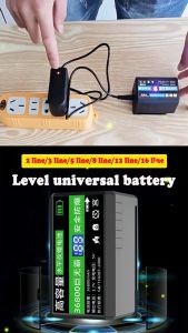 Flat Push Laser Level Lithium Battery Anti Drop And Flame-Retardant Digital Display Universal Power Supply