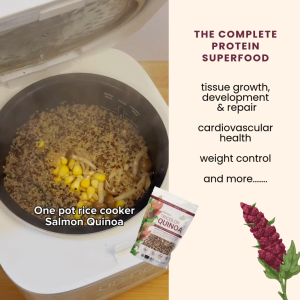 Natures Superfoods Organic Tricolor Quinoa Seeds 500g | Whole Grain l Quality Protein l Fiber