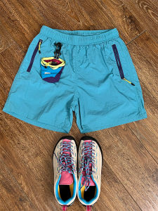 Quần Short Thể Thao Leo Núi Mỏng Mùa Hè Cho Nam Và Nữ Quần Short Thể Thao Ngoài Trời Nhanh Khô Màu Xanh Lam Dopa Lake