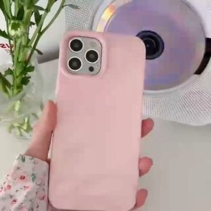 🖤ส่งจากไทยใน24ชม.🖤เคสไอโฟน 14 13 12 11 Pro Max เคส iPhone 11 เรียบง่าย pink พกง่ายๆ การป้องกันการตก Case เคสไอโฟน11 เคสไอโฟน11 ของแท้ - Lazada