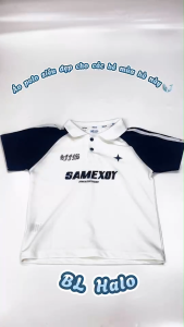 Áo Polo Bé Trai 8-38Kg (80-150cm) Bl Halo 3 Màu Vải Kim Cương Ô Thoáng Mát Áo Thun Cho Bé Trai Phong Cách Thể Thao AL16