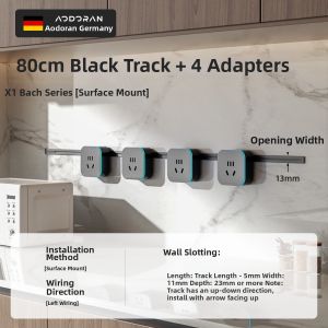 aodoran | Slim Recessed Linear Track Socket
