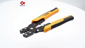 JCD Multi-Function Mini Electric Terminal Crimping Pliers With Wire Stripping Cutting Hand Crimping Tool Multiple Connector