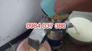 Máy làm tàu hũ nước đậu tào phớ loại công nghiệp kinh doanh 750W vắt kiệt bã