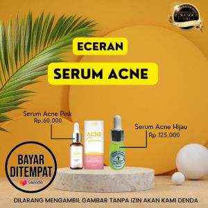 SMOOTHSKIN ECERAN SERUM ACNE PINK HIJAU KHUSUS JERAWAT