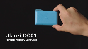 Ulanzi DC01 2-in-1 Portable Memory Card Case đầu đọc thẻ cho máy ảnh và điện thoại thông minh