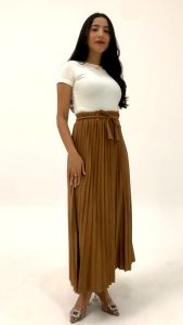 Rok plisket premium Rok plisket panjang muslim bawahan wanita Rok plisket prada original tebel COD
