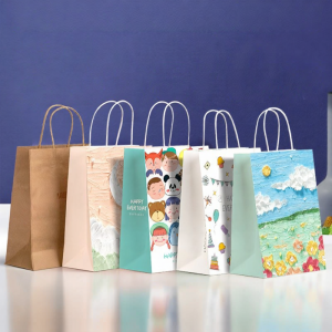 SHIJIKAIYUAN | Custom Kraft Handbag Gift Bag