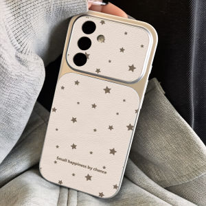 Cute Star Phone Case For Samsung S26 S25 Ultra S24 S23 FE Plus A56 5g A57 A16 A55 A37 A27 A17 A36 A07 A54 A35 A26 Leather Cover
