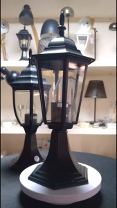 Biglite 5065S BG/BLK/WH Outdoor Post Lamp AND WALL LAMPS Modern/ Contemporary LED Lighting
