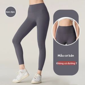 Quần Legging Tập Thể Dục Dài Đầy Đủ Cho Nữ Quần Tập Yoga Vừa Vặn Thoải Mái Quần Tập Thể Dục Chạy Bộ Có Túi Thun Eo