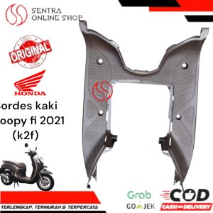 Bordes kaki injekan kaki step floor Scoopy fi injeksi 2021 scoopy prestige K2F coklat original
