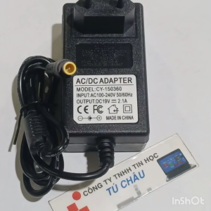 Adapter LCD 19V - 2.1A / Đầu kim tròn 6.5mm X 4.4mm cho màn hình LCD Samsung LG...(NEW)