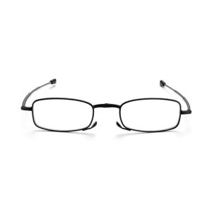 KLASSNUM Kacamata Baca Rabun Dekat Folding Reading Glasses Lensa Plus - HM642 - Black