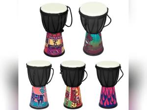 IRIN | Trống Snare 4 Inch Họa Tiết Thổ Dân Châu Phi Vỏ ABS Nhạc Cụ Gõ Dành Cho Giáo Dục Sớm Và Giải Trí