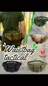Tas Pinggang Waistbag Selempang Tactical Pria Army Militer