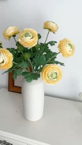 Bunga Lotus Peony Ranunculus Artificial bunga palsu bunga dekorasi home buket