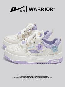 Womens Casual Sports Shoes Purple Thick Bottom Leisure Small Variety Spring New Style Flat Knotting Strap Fabric Lined Shoes
