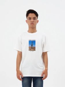 Greenlight Kaos Pria Lengan Pendek Katun Free Hugs Baju Atasan Comfy Casual Tee OL-C190723