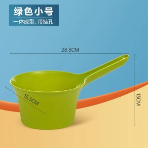 Thìa Nhựa Dày Dùng Trong Nhà Bếp Thìa Múc Nước Lớn Chống Nóng Dụng Cụ Nấu Ăn Thìa Múc Nước Hình Quả Bơ Dụng Cụ Nhà Bếp