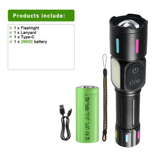 990000000LM Powerful LED Flashlight Super Bright Long Range 5000M Torch Light Rechargeable Tactical Flashlights Camping Lantern