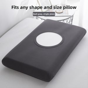 KAMONI | Cool Ice Silk Summer New Memory Foam Elastic Pillow Case