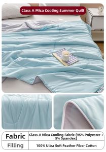 MR.DANYE | Cool Feeling Icy Silk Summer Blanket