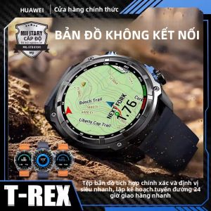 Đồng Hồ Thông Minh GPS 4GB Bộ Nhớ Mới Với Bản Đồ Ngoại Tuyến Màn Hình Luôn Bật Khả Năng Chống Nước 5ATM Pin 860mAh La Bàn Hơn 170 Chế Độ Thể Thao Dành Cho Nam